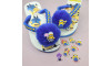 Aplique de Borracha, Minions, Malvado, Roxo/Preto