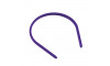 Tiara Fina, 10mm, Encapada, Roxo