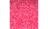 Pitanga de Acrílico, 06mm, Rosa Framboesa Transparente
