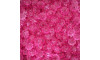 Pitanga de Acrílico, 08mm, Rosa Framboesa Transparente