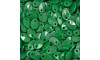 Mini Lentilha de Acrílico, 08mm, Verde Folha