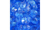Lentilha de Acrílico, 12mm, Azul Royal Transparente