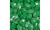 Lentilha de Acrílico, 12mm, Verde Folha