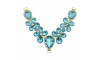 Cabedal Melissa, Passante, Azul Tiffany