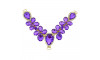 Cabedal Melissa, Passante, Roxo