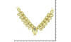 Cabedal Adele, Passante, Dourado