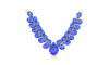 Cabedal Adele, Passante, Azul