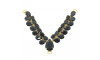 Cabedal Adele, Passante, Preto