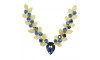 Cabedal Atena, Banhado, Rebite, Azul Marinho