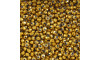 Cristal de Vidro, Rondel, 04mm, Amarelo Dourado