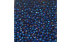 Cristal de Vidro, Rondel, 04mm, Azul Marinho Furtacor