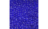 Cristal de Vidro, Rondel, 04mm, Azul Bic Transparente