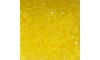 Cristal de Vidro, Rondel, 06mm, Amarelo Transparente