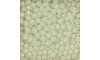 Cristal de Vidro, Rondel, 06mm, Branco