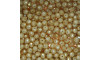Cristal de Vidro, Rondel, 06mm, Doce de Leite