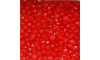 Cristal de Vidro, Rondel, 06mm, Vermelho Transparente