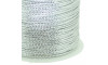 Cordão de Lurex, 1mm, Prateado