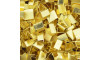 Terminal de Amassar, Banhado, 10mm, Ouro