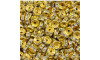 Entremeio Circular, 08mm, Ouro, Cristal