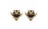 Piercing de Garra, Coruja, Ouro, Preto