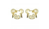 Piercing de Garra, Minnie, Ouro, Dourado