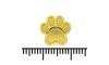 Passante, Patinha Animal, Ouro