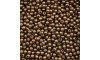 Pérola ABS, 04mm, Marrom Escuro