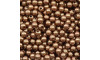 Pérola ABS, 06mm, Marrom Escuro
