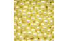Pérola ABS, 08mm, Amarelo