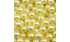 Pérola ABS, 10mm, Amarelo