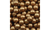 Pérola ABS, 10mm, Marrom Escuro