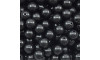 Pérola ABS, 10mm, Preto