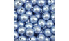 Pérola ABS, 12mm, Azul Acinzentado