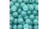 Pérola ABS, 12mm, Azul Tiffany