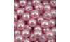 Pérola ABS, 12mm, Rosa Envelhecido