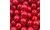 Pérola ABS, 12mm, Vermelho