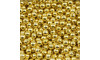Pérola ABS, 06mm, Dourado Metalizado