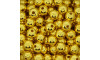 Pérola ABS, 10mm, Dourado Metalizado