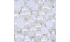 Meia Pérola ABS, 10mm, Branco 