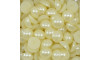 Meia Pérola ABS, 12mm, Creme 