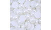 Meia Pérola ABS, 12mm, Branco