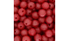 Pérola Craquelada, 10mm, Vermelho