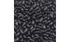 Arrozinho Perolado ABS, 04mm x 08mm, Preto