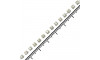 Fio de Strass, SS12, Prata, Strass Cristal
