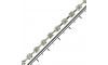 Fio de Strass, SS24, Prata, Strass Cristal