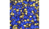 Pedra de Strass, SS28, Azul Cobalt