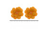 Flor de Acrílico, 5cm, Laranja