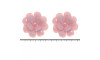 Flor de Acrílico, 5cm, Rosa Claro