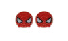 Aplique de Borracha, Super Herói, Homem Aranha, Vermelho/Preto/Branco