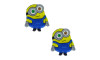 Aplique de Borracha, Minions, Amarelo/Azul